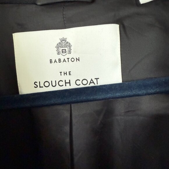 Like new - Aritzia Slouch Wool Coat - Black Size Small - Picture 5 of 5